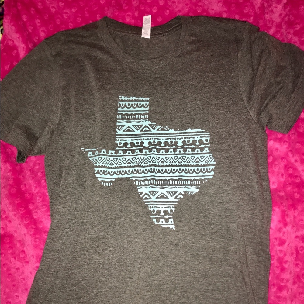 Charcoal Texas tee